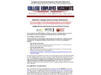 college-employee-discounts.com College and University Employee Discounts, College and University Wireless Discount, College and University employee Cell Phone Discounts college-employee-discounts.com College and University Employee Discounts, College and University Wireless Discount, College and University employee Cell Phone Discounts