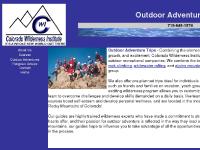 Colorado Wilderness Institute - Whitewater Rafting Mountaineering Backpacking Outdoor Adventure Trips Colorado Wilderness Institute - Whitewater Rafting Mountaineering Backpacking Outdoor Adventure Trips
