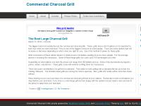 Commercial Charcoal Grill