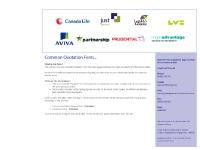 Common Quotation Form - Provided by Tomorrow, Prudential, Partnership, Norwich Union, Just Retirement and Scottish Widows Common Quotation Form - Provided by Tomorrow, Prudential, Partnership, Norwich Union, Just Retirement and Scottish Widows