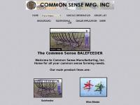 commonsensemfg.com bale feeder, balefeeder, farming