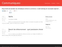 Publication d'articles et communiqué de presse gratuit Publication d'articles et communiqué de presse gratuit
