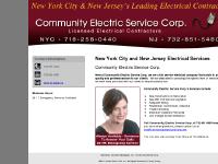 Electrician Services Manalapan, NJ - Community Electric Corp. Electrician Services Manalapan, NJ - Community Electric Corp.