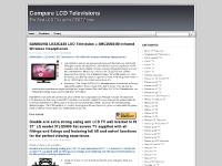 Compare LCD Televisions Compare LCD Televisions