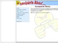 Complaints About.