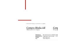 Compro.se - Samverkande media som marknadsför och vägleder!