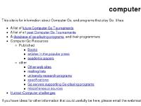 computer-go.info computer-go.info