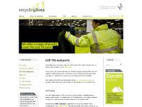 Recycling Lives sells a range of LCD TVs and parts | Recycling Lives