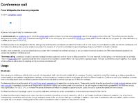 conferencecall4free.com data extracted by ExistOnline