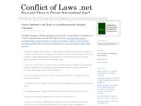 Conflict of Laws .net — News and Views in Private International Law