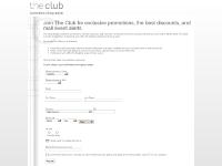 The Club - Connect.Shop.Save The Club - Connect.Shop.Save