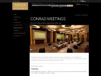 Conrad Hotels Meetings Conrad Hotels Meetings
