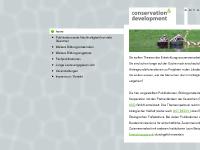 Naturschutz und Entwicklung | home