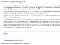 constraint-programming.com constraint, programming, solver