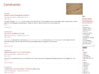 Constraints