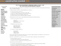Construction Market Research Reports