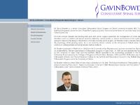 Mr Gavin Bowden - Consultant Spinal Surgeon - Gavin Bowden - Oxford Mr Gavin Bowden - Consultant Spinal Surgeon - Gavin Bowden - Oxford