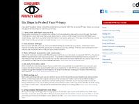 Consumer Privacy Guide | Consumer Privacy Guide |