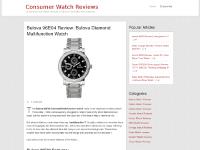Consumer Watch Reviews — Comprehensive watch reviews on all your favourite wrist watches. Consumer Watch Reviews — Comprehensive watch reviews on all your favourite wrist watches.