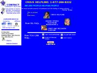 CONTACT COMMUNITY HELPLINES HOME PAGE