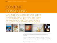 Content Consulting - editorial services for leading corporates