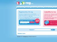 Domain name registration & web hosting from 123-reg