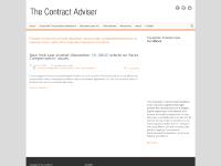 Contract Adviser Contract Adviser