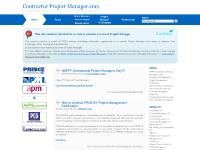 Contractor Project Manager.com | Project Management | Contracting | Contract Project Manager