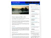 Convenient Wills - the home visit will writing service
