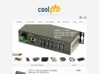 coolgear.com sata cable, sata enclosure, usb hub