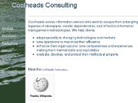 Coolheads Consulting Coolheads Consulting