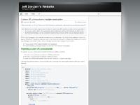 Jeff Sinclair’s Website