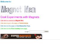 Magnet Man - Cool Experiments with Magnets