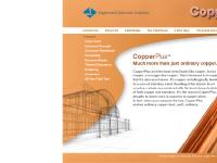 CopperPlus™ Architectural metal - Copper metallurgically bonded to a core of stainless steel