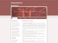 Computational Geometry Computational Geometry