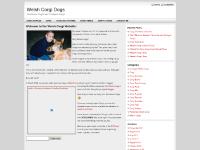 Welsh Corgi Dogs — Pembroke Corgis and Cardigan Corgis