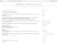 Cornell Orchestra life