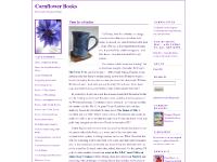 cornflowerbooks.co.uk Books, litblog, British cornflowerbooks.co.uk Books, litblog, British