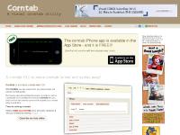 A visual crontab editor - Corntab is an easy way to create the correct crontab format and syntax by using our crontab gui A visual crontab editor - Corntab is an easy way to create the correct crontab format and syntax by using our crontab gui