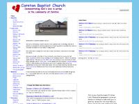 Cornton Baptist Church - Welcome Cornton Baptist Church - Welcome