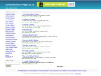 cornwallholidaycottages.co.uk search Cornwall Cottages online