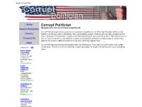 Corrupt Politician Corrupt Politician