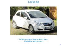 liten corsa.se skärmbild