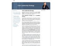 Cost Leadership Strategy Cost Leadership Strategy