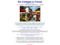 Six Cottages in France Six Cottages in France