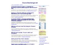 councilexchange.net Homepage, Delete advert, (Read full exchange advert)