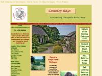 country-ways.net short breaks, self catering in north devon, holiday cottages in north devon