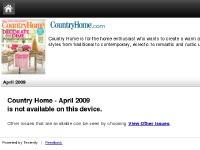 Country Home - April 2009
