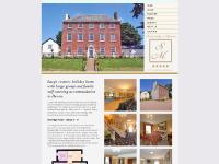 Large country holiday home with large group and family self catering accommodation in Devon. Large country holiday home with large group and family self catering accommodation in Devon.