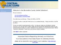 County of San Bernardino - Central Collections